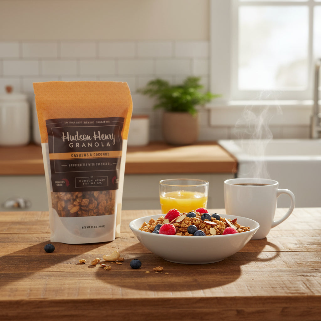 Cashew Coconut Granola – Hudson Henry Baking Co.