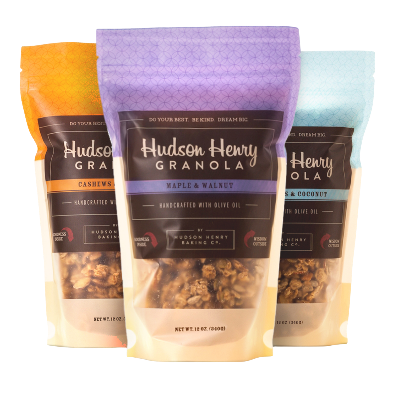 Trio (Pecan, Cashew, Walnut) – Hudson Henry Baking Co.