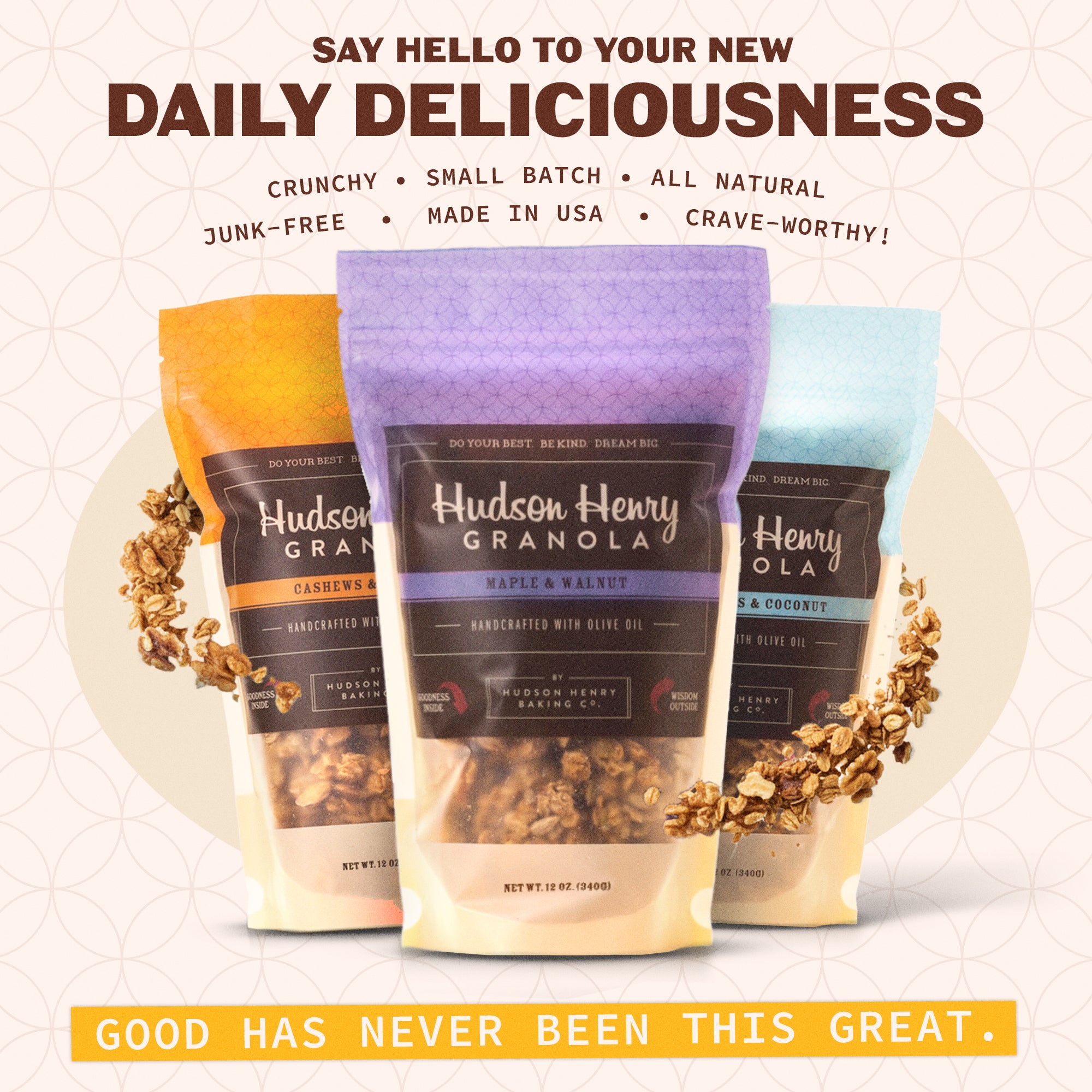 迷迭香 NYRON HARVEST TRAINER 3 Trio (Pecan, Cashew, Walnut) – Hudson Henry Baking Co.
