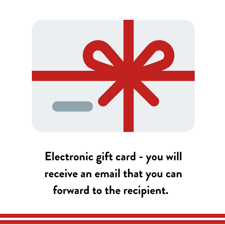 Gift card (electronically delivered)